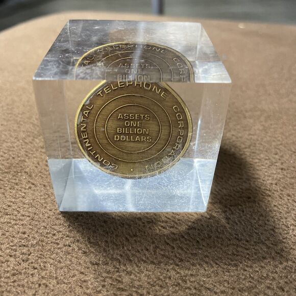 Vintage Continenal Telephone Corporation Coin